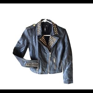 Studded Leather Jacket